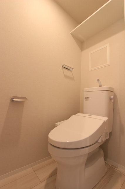 トイレ　温水洗浄便座完備！