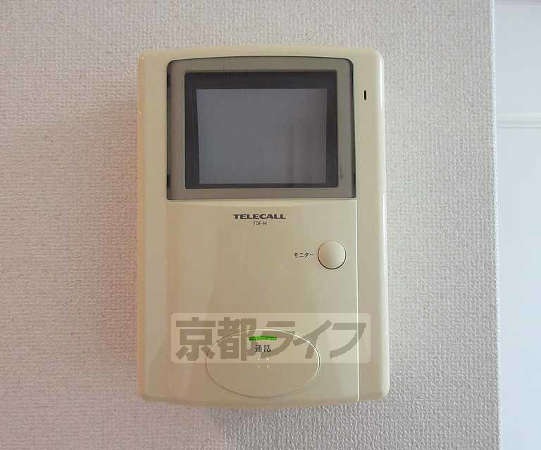 セキュリティ　来客確認もこちらで！