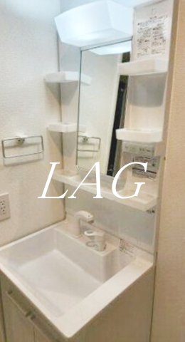 洗面設備　洗面台です。
