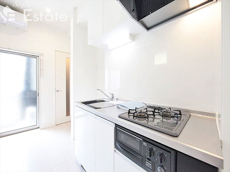 キッチン　システムキッチン　2口コンロ