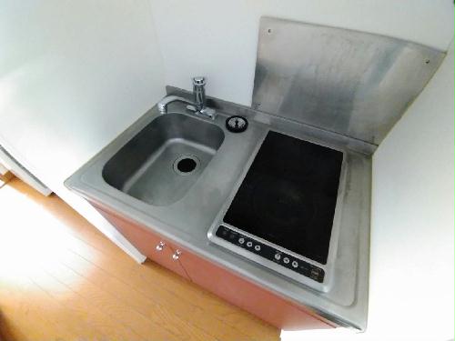 キッチン　シングルレバー設置