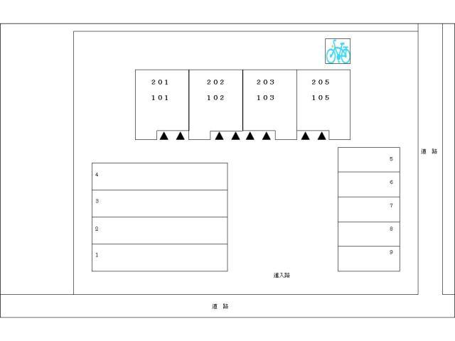 駐車場　駐車場