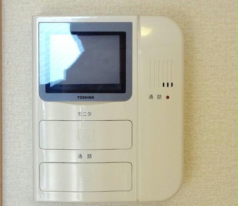 セキュリティ　モニター付きインターホン