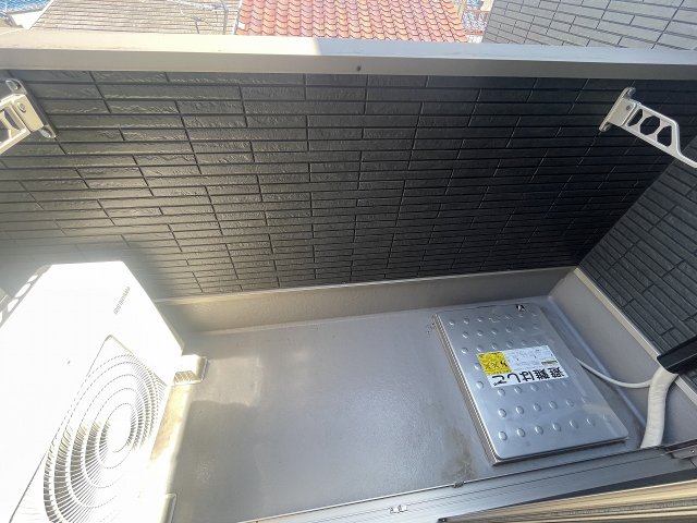 バルコニー　落ち着いた時間を過ごせるバルコニーです