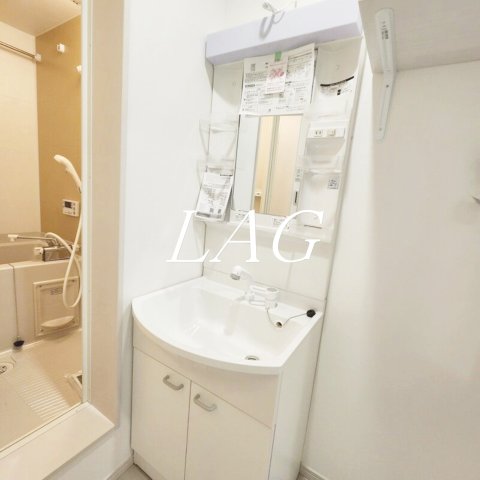 洗面設備　洗面台です。