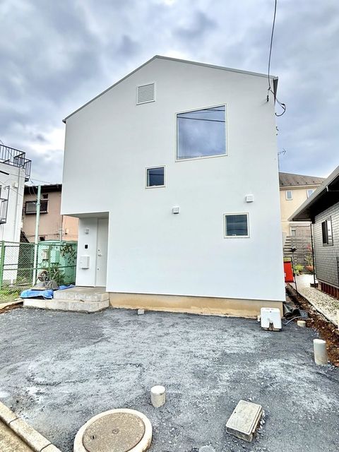 建物外観　※外構工事は７月中旬に完了予定です。