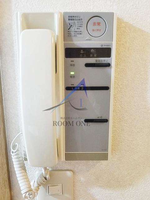 セキュリティ　インターホンです。
