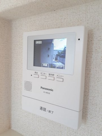 セキュリティ　モニター付きインターホンです