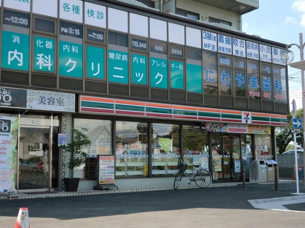 コンビニ　セブンイレブン志木柳瀬川駅前店（コンビニ）まで90m