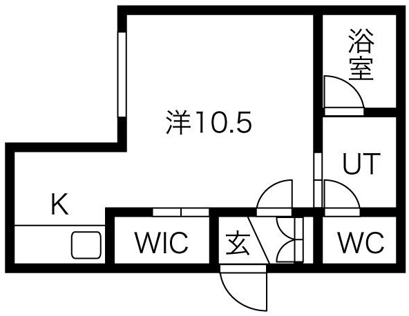SERENE GARDEN桑園の間取り写真