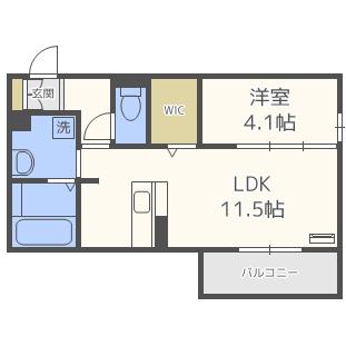 D-room東那珂の間取り写真