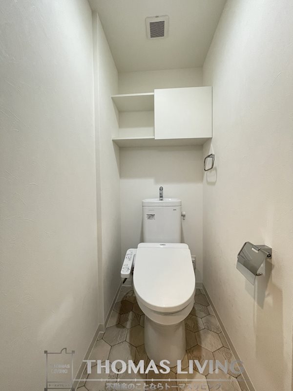 地下鉄箱崎線 千代県庁口駅 徒歩2分 12階建 築6年のトイレ写真