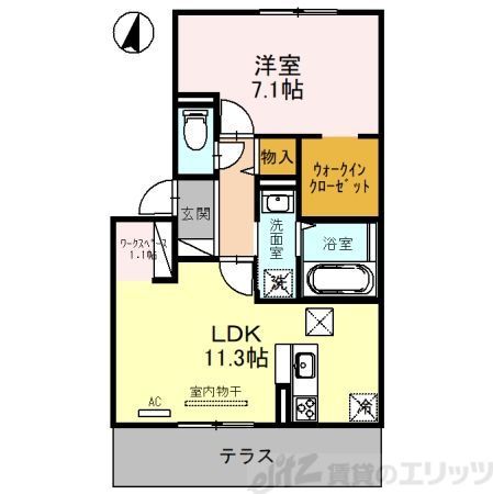 セジュール南耳原の間取り写真