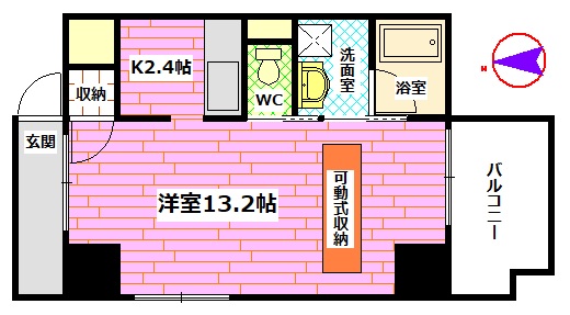 アーバンライフ中筋の間取り写真
