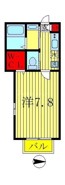 Elvita新松戸の間取り写真