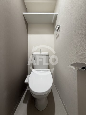 Alivisドーム前のトイレ写真