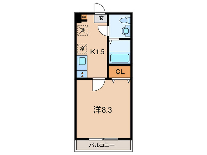 仮)QUIET CRAB HOUSE溝ノ口IIの間取り写真