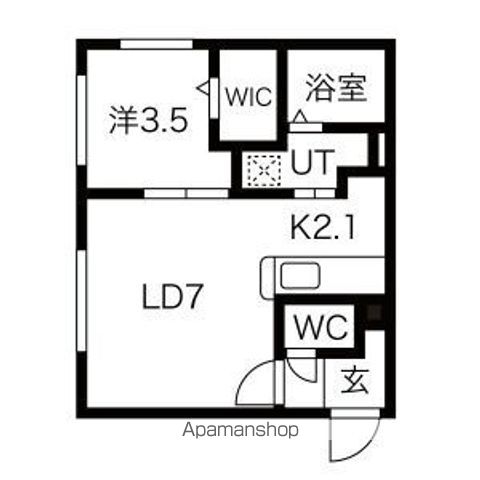 ASTAGE宮の沢の間取り写真