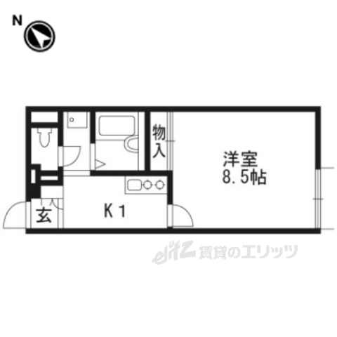レオネクスト京田辺の間取り写真
