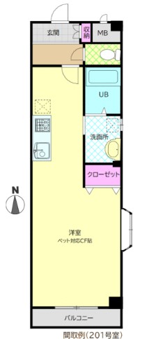 埼玉高速鉄道 南鳩ケ谷駅 徒歩6分 3階建 築20年の間取り写真