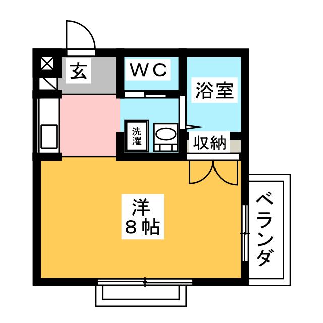 パステル庄内の間取り