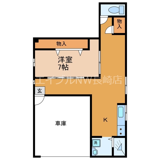 伊集院ビル（丸尾町）の間取り