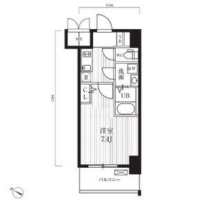 アプリーレ中之島の間取り