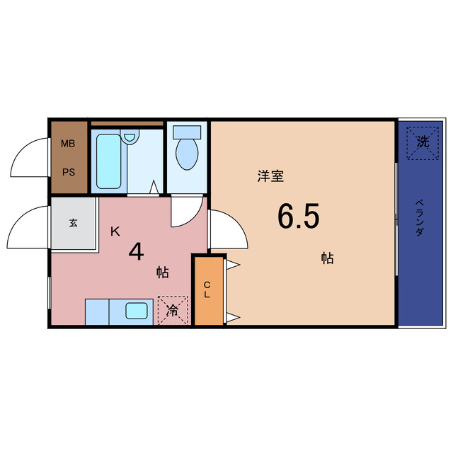 メゾン新森の間取り