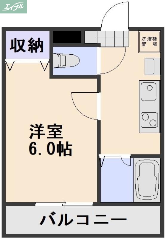 Blue.Residence大供表町の間取り