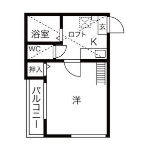 アパートメント51の間取り