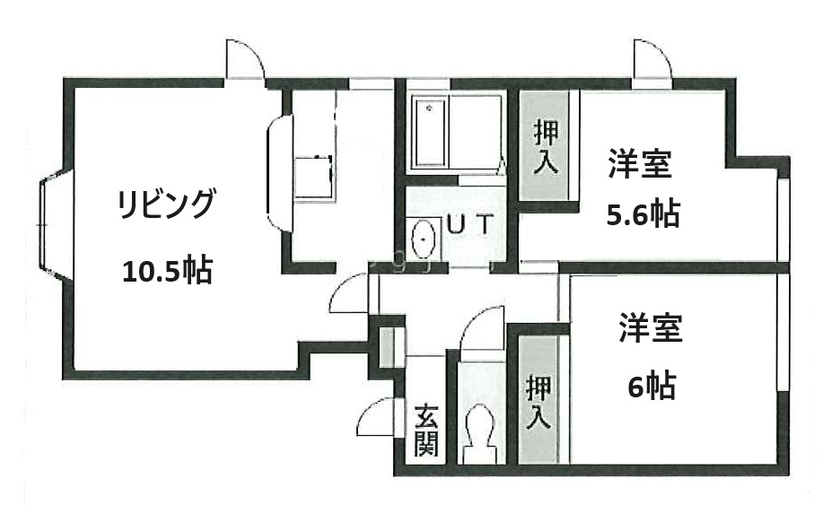 メゾン美園の間取り