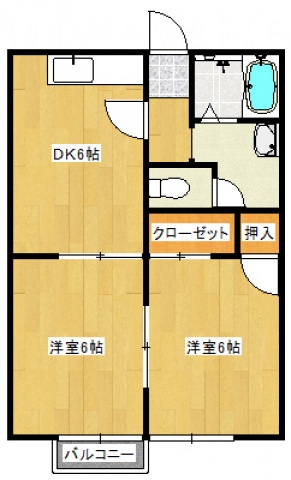 ソレアード行永の間取り