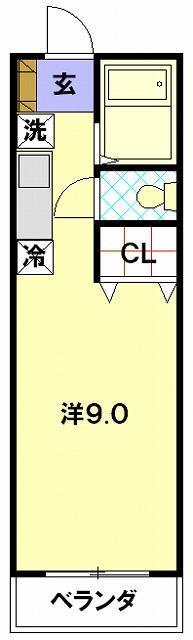 【ソレジオにしうらかみの間取り】