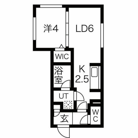 Urban Park平岸の間取り