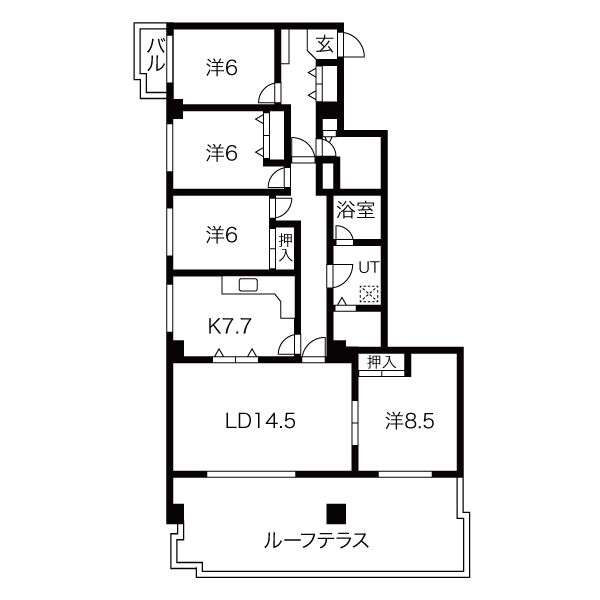 シャンボール植物園第２の間取り