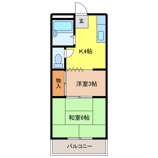 ライオンズビルの間取り