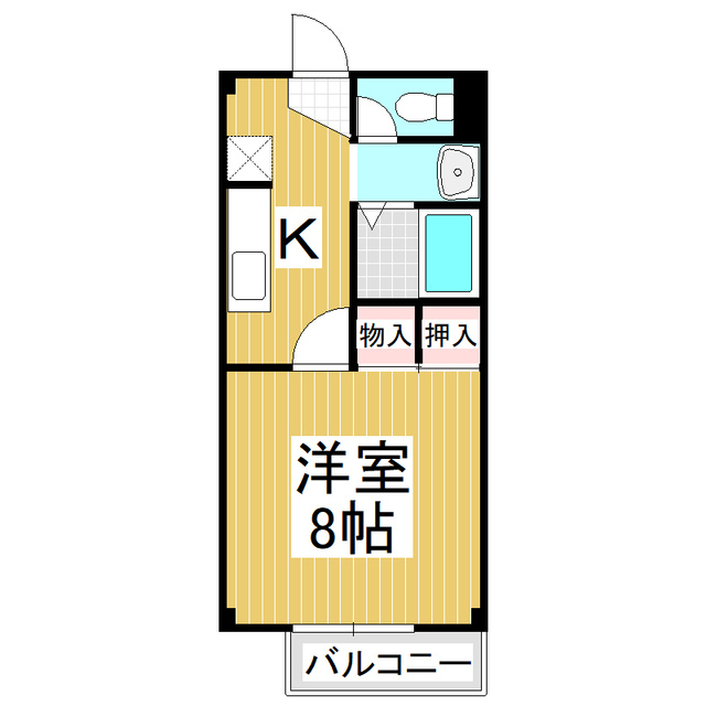 サープラスクレアＨ＆Ｋの間取り