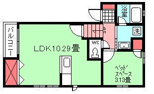 ＭＯＮＯＣＵＢＥの間取り