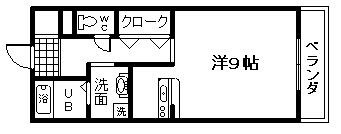 阪南市尾崎町のマンションの間取り