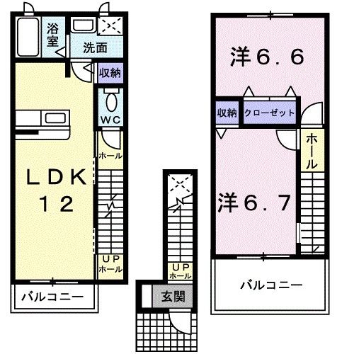 【エルグランツの間取り】