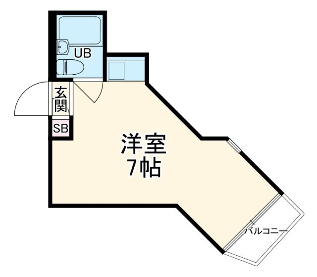 名古屋市南区豊のマンションの間取り