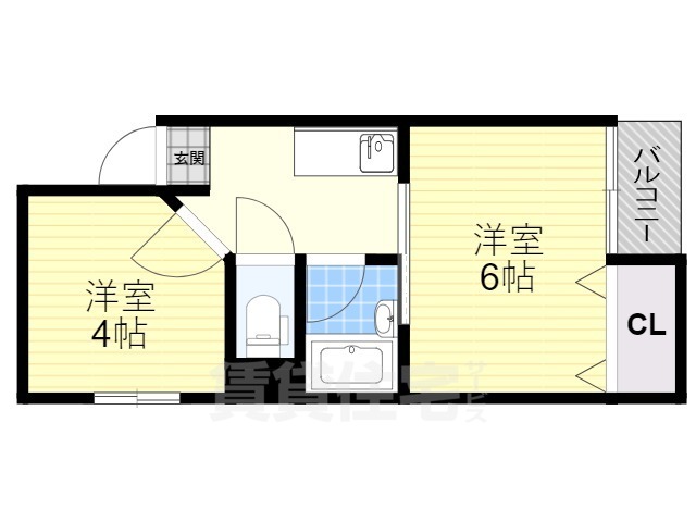 ビクトワール塚本の間取り