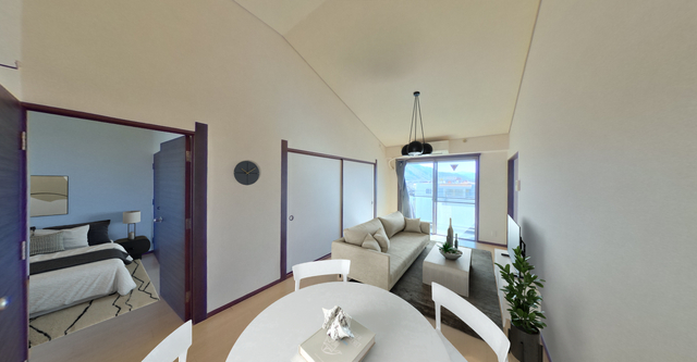 居室・リビング　※ＣＧ家具配置イメージ（実際はつきません）