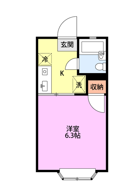 スプリングフィールド　Iの間取り