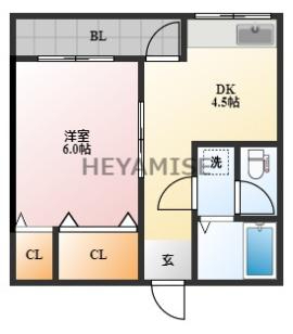ハイツ新小島ビルの間取り