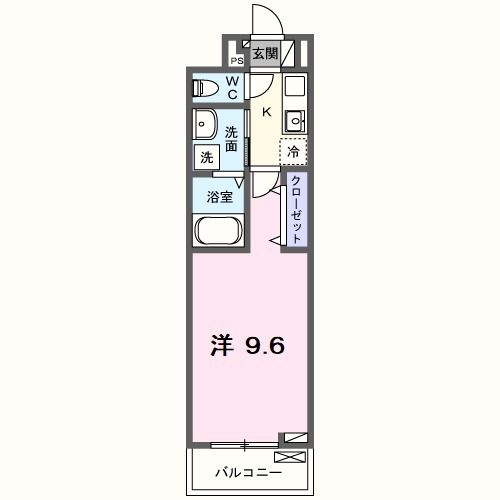 名張市平尾のアパートの間取り