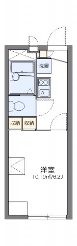 レオパレスソレイユの間取り