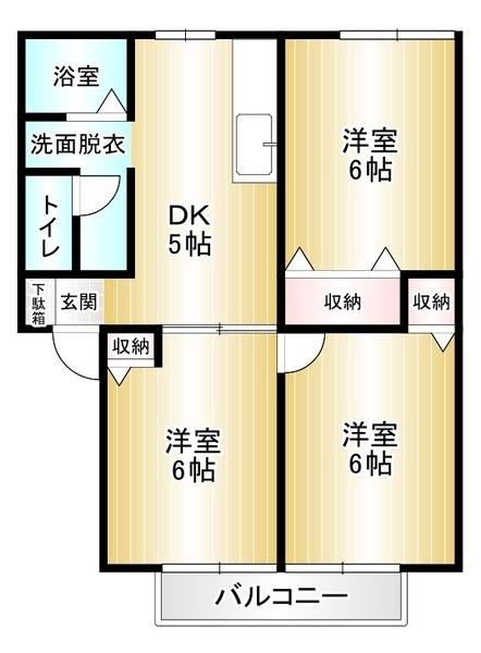 クレストールの間取り