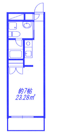 川崎市高津区久本のマンションの間取り