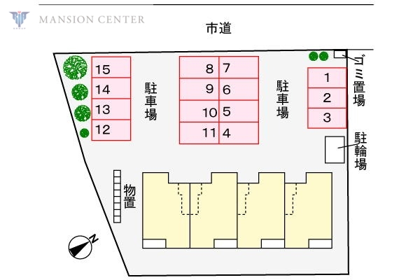 【新潟市北区嘉山のアパートのその他】